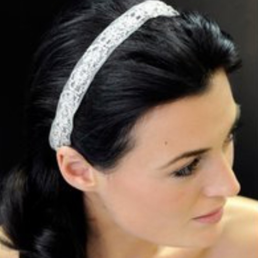 Erica Koesler rhinestone sash/headband